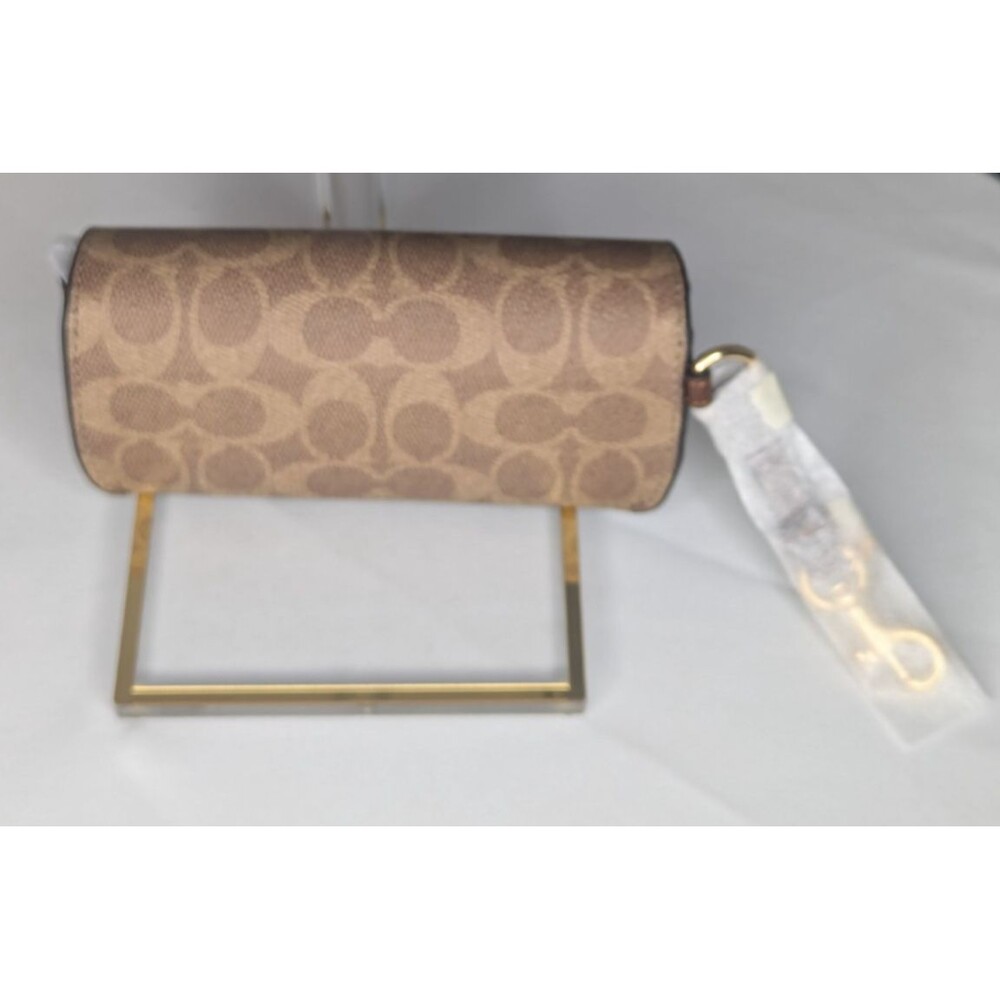 Coach Sunglass/Eyeglass Case - Tan/Gold/Brown, NWT - Picture 3 of 7